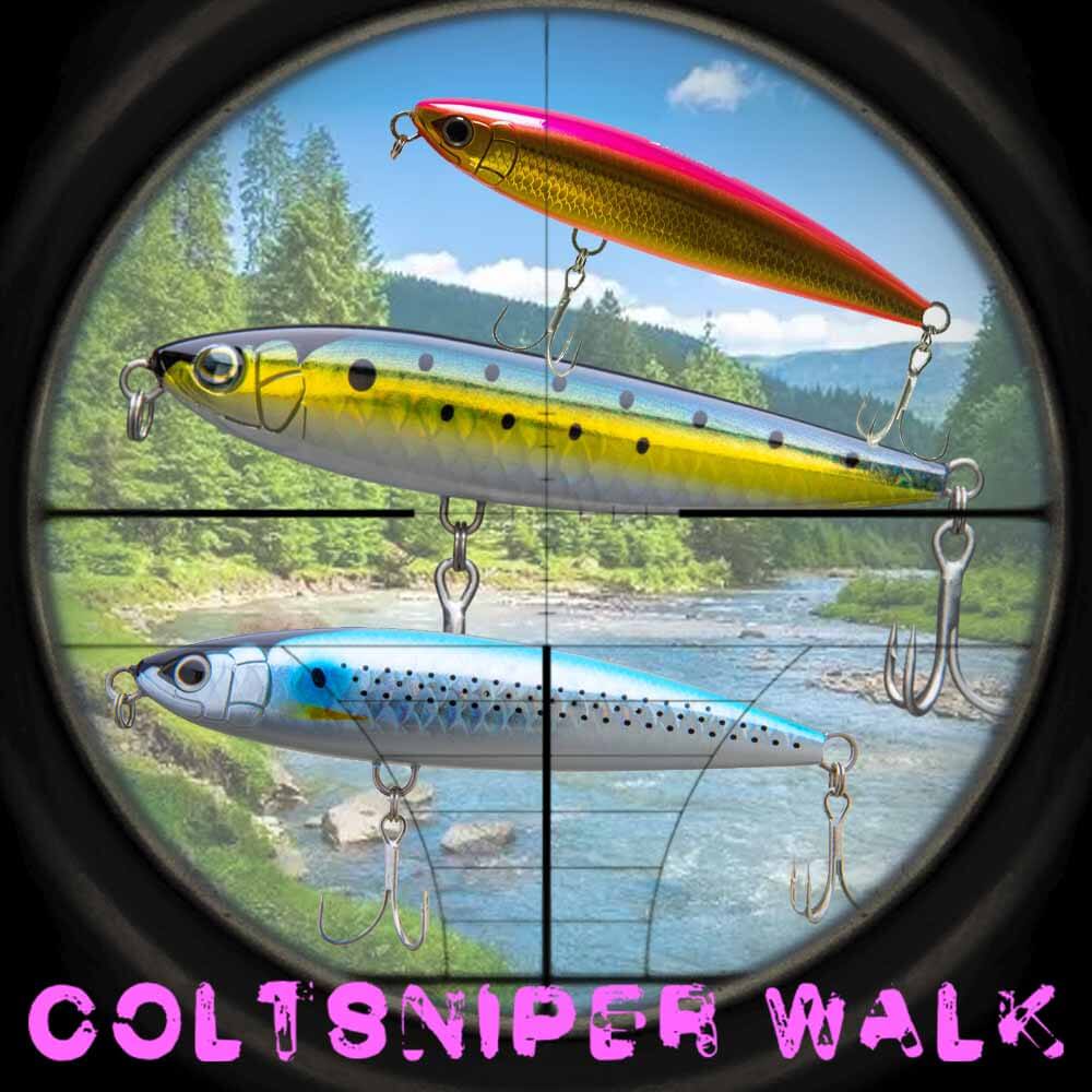 Shimano 130 HI Pitch Coltsniper Walk Lures - Premium Saltwater Fishing Lures for Surf Casting & Offshore Fishing - Perfect for Targeting Tuna, Kingfish & Mahi Mahi