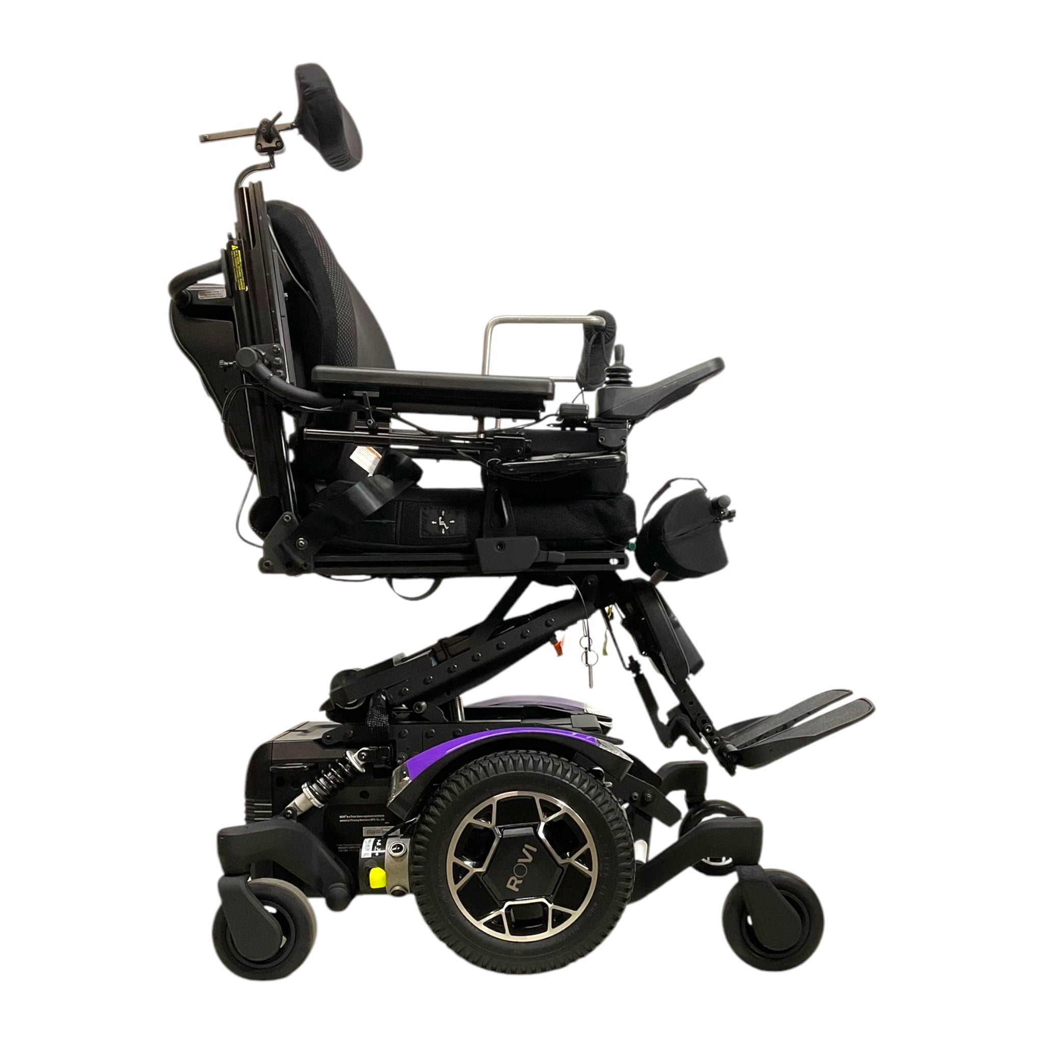 2021 Rovi A3 Standing Power Wheelchair with Vertical Standing & Seat Elevation - Electric Mobility Scooter for Adults & Seniors - Ideal for Home Use, Outdoor Activities & Rehabilitation Therapy