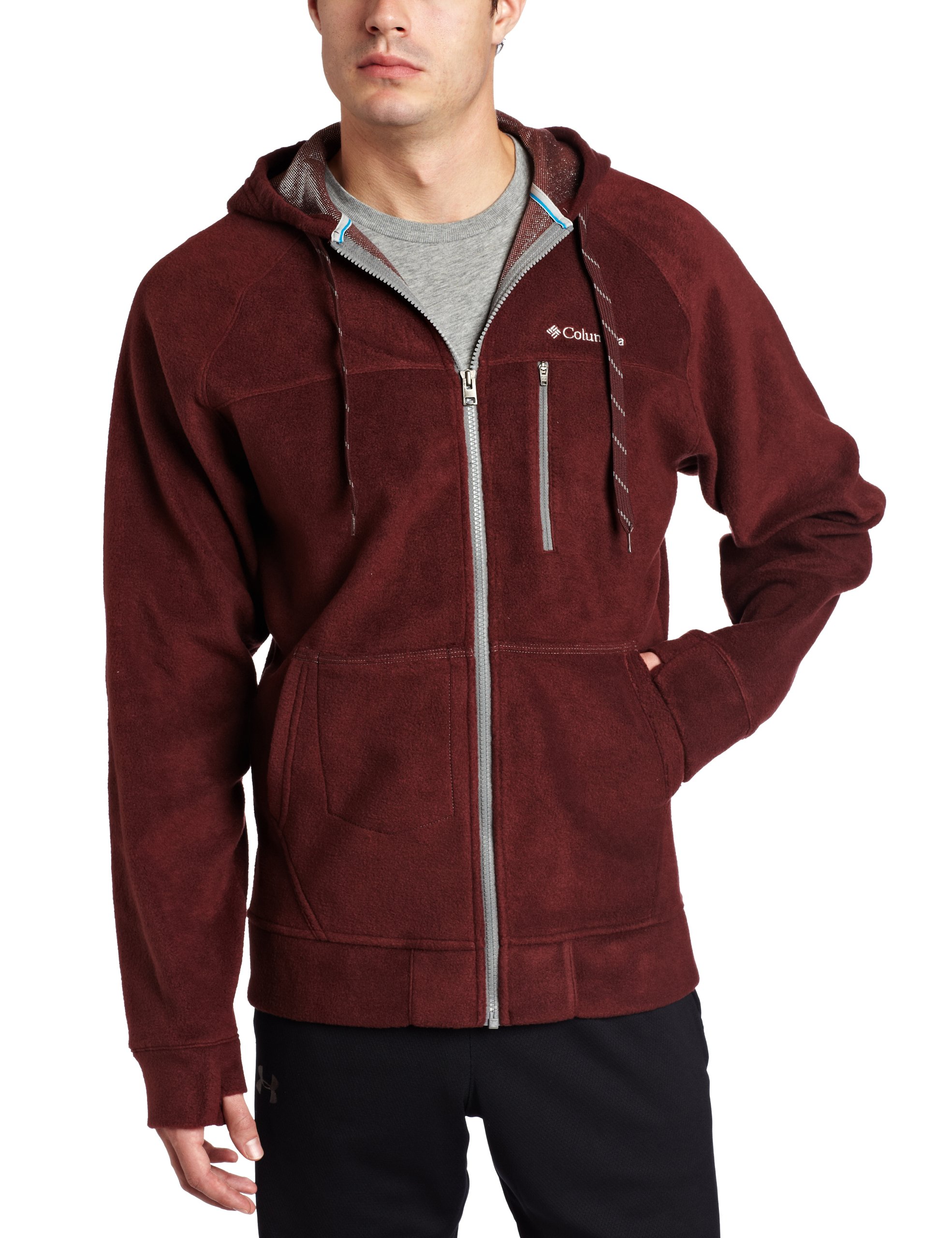Columbia Men's Get Stoked Hoodie - Lightweight Fleece Pullover for Outdoor Activities, Hiking & Camping | Comfortable Casual Wear for Men