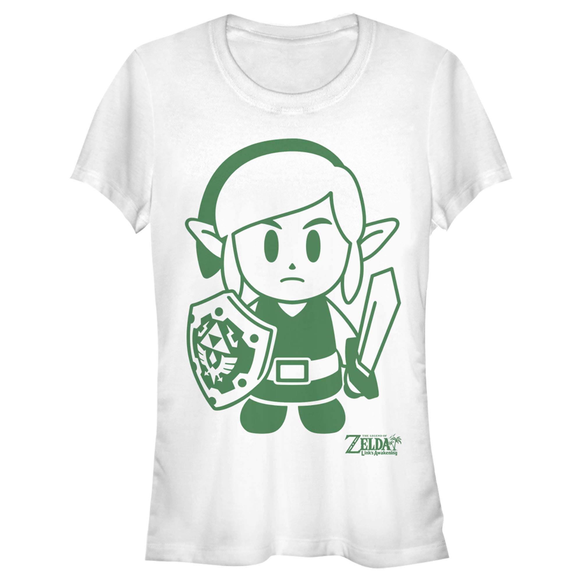Nintendo Legend of Zelda Link's Awakening T-Shirt for Teens - Official Licensed Avatar Graphic Tee | Gaming Merchandise for Zelda Fans, Casual Wear & Cosplay