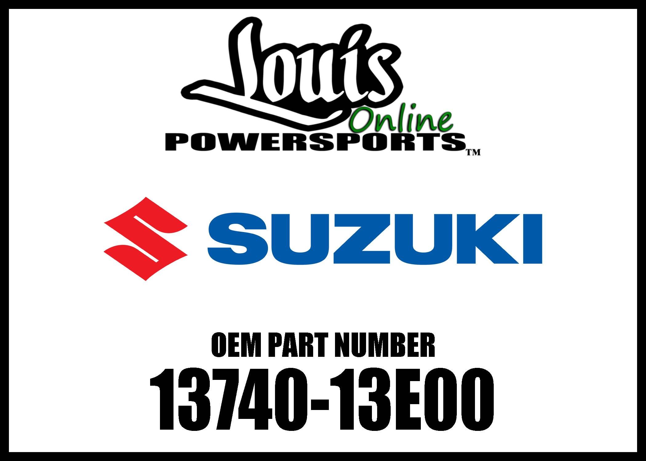 Genuine Suzuki 13740-13E00-000 Oil Filter Cap & Cleaner Replacement Part - Compatible with Various Suzuki Models - Perfect for Motorcycle & ATV Maintenance