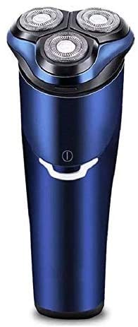 KouRy Multifunctional Electric Razor for Men - Waterproof Wet/Dry USB Rechargeable Cordless Rotary Shaver with Pop-Up Trimmer | Perfect for Travel, Gym & Daily Grooming