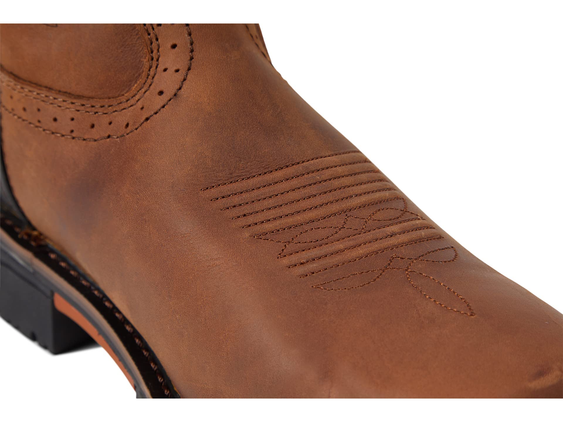 Justin Men's Dallen Composite Toe Work Boots - Safety Shoes for Construction, Warehouse & Outdoor Work - Durable & Comfortable Work Boots for Men