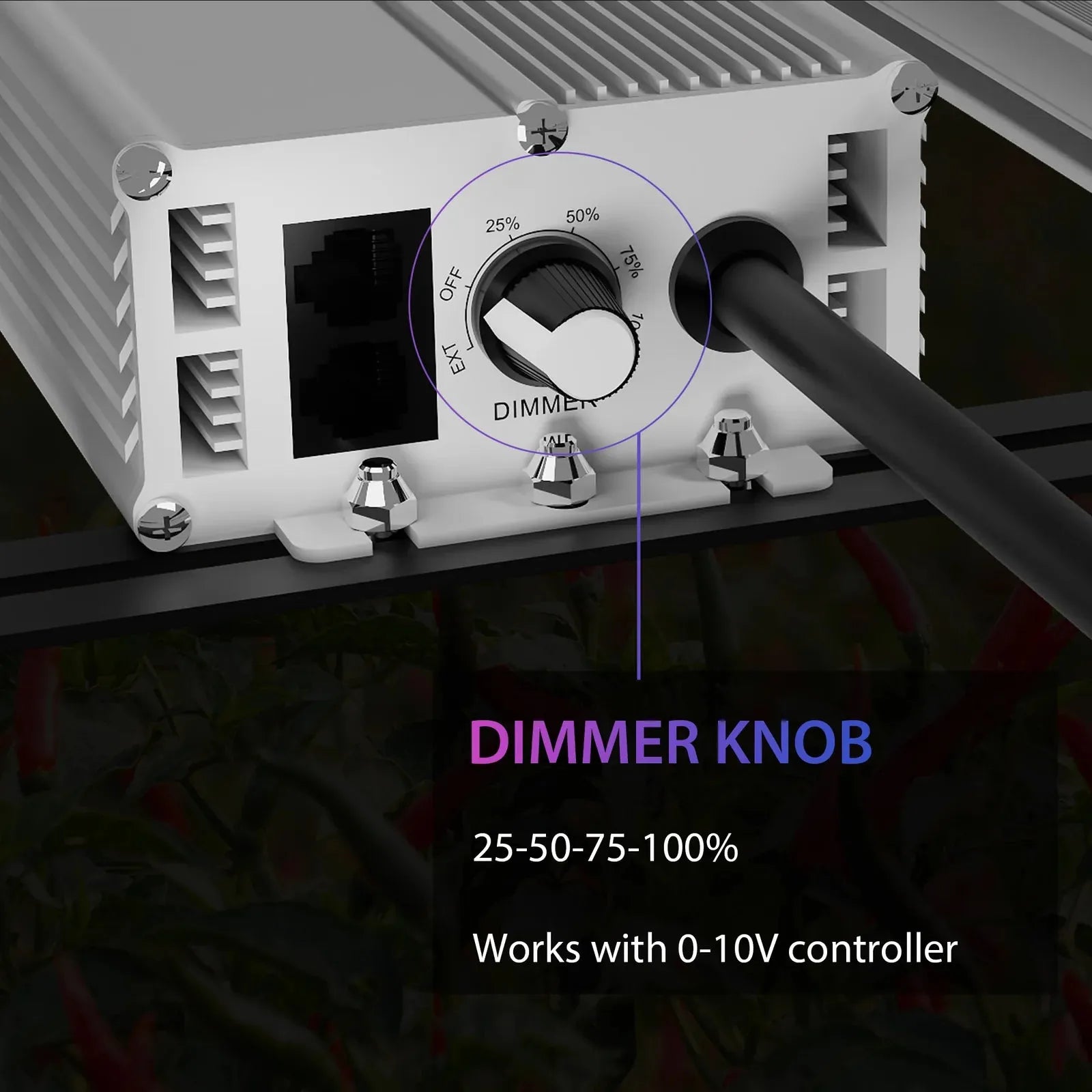 Medic Grow Fold 800 Plus Full Spectrum LED Grow Light for Indoor Plants - High Efficiency Hydroponic Greenhouse & Home Gardening Grow Light System