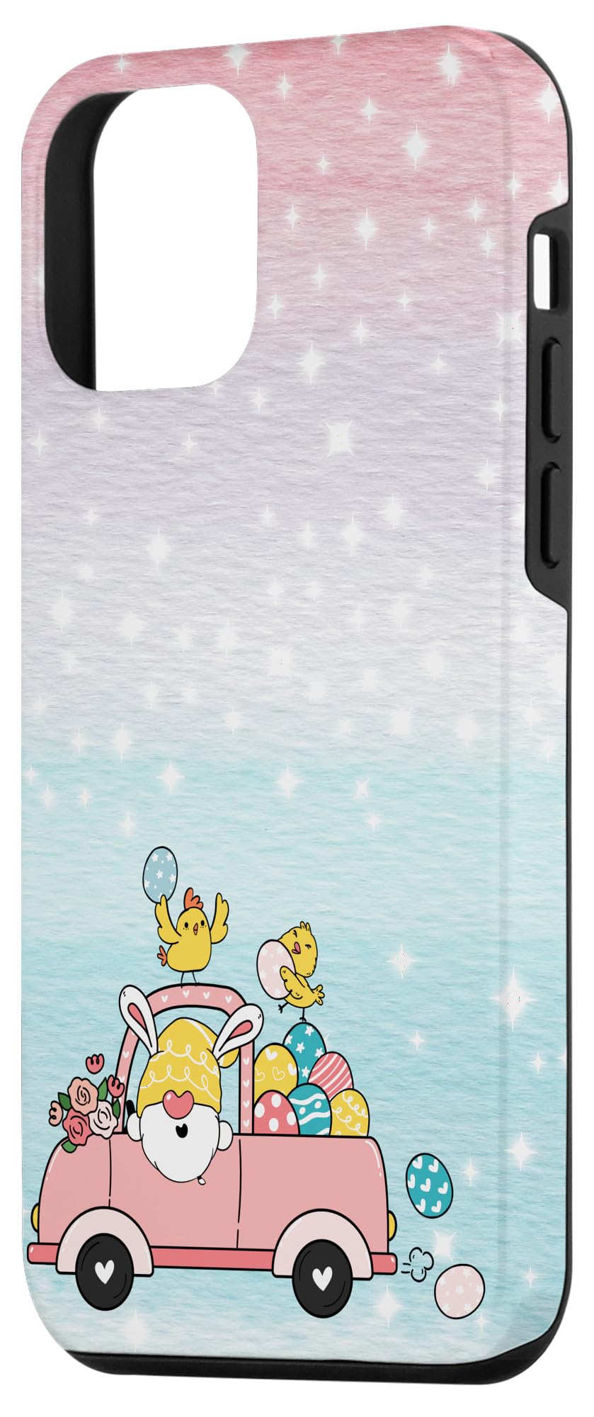 iPhone 12 Mini Cute Duck Easter Egg Phone Case - Protective Cover for Spring, Easter Gifts & Holiday Celebrations