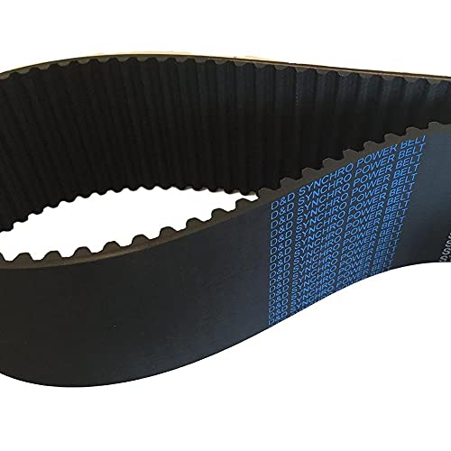 D&D Powerdrive H Single Replacement Timing Belt 1100H400 - High-Performance Belt for Industrial Machinery & Automotive Engines | Perfect for Conveyors, Pumps, and Power Transmission Systems