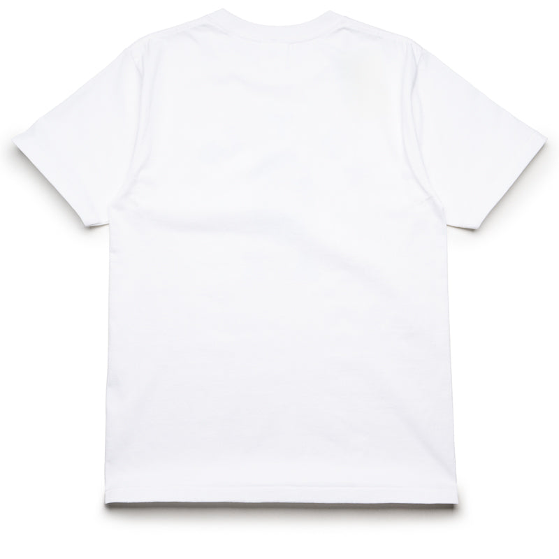 BAPE Camo Classic Milo Shark T-Shirt - White & Yellow - Streetwear Fashion for Men & Women - Perfect for Casual Wear & Urban Style