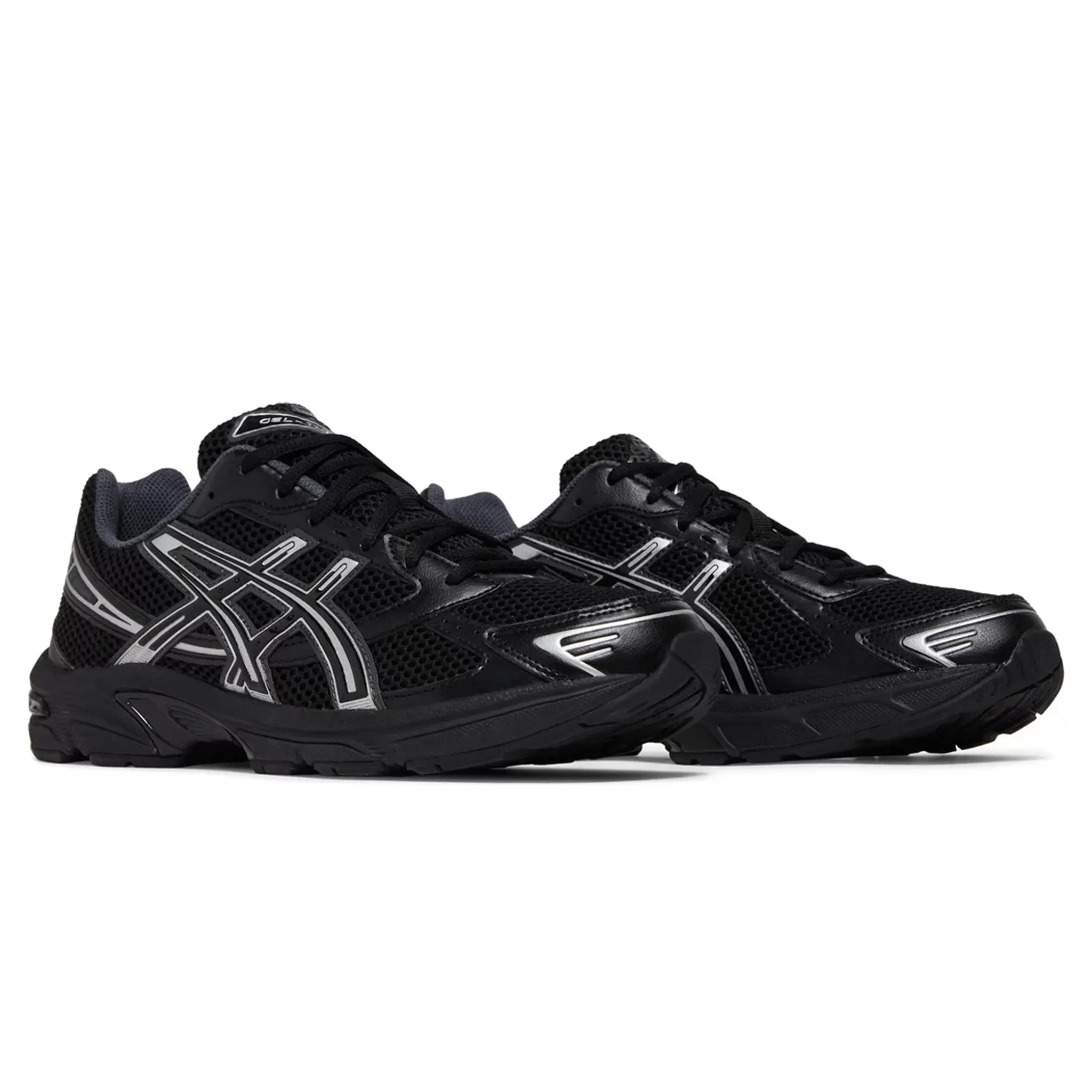 ASICS Gel 1130 Running Shoes for Men - Black & Pure Silver - Lightweight Cushioned Sneakers for Jogging, Gym Workouts & Everyday Wear