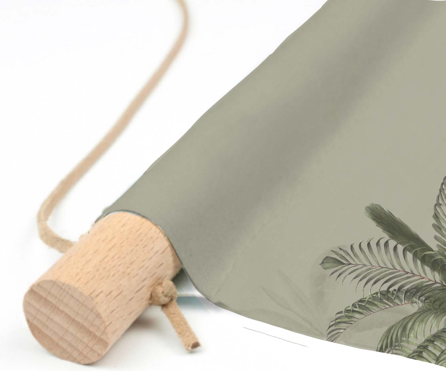 Tropical Wilderness Textile Poster - Green Nature Wall Art for Home & Office Decor - Perfect for Living Room, Bedroom, or Workspace