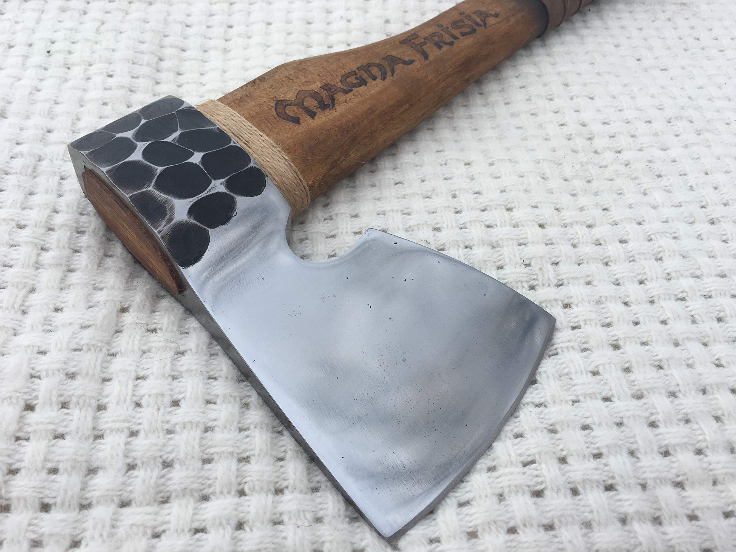 Viking Axe for Men - Handcrafted Wooden Hatchet for Stress Relief, Unique Birthday Gift for Him - Perfect for Camping, Outdoor Adventures & Home Decor