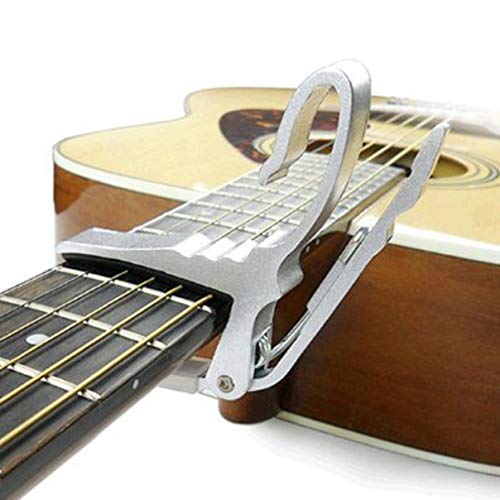 Premium Guitar Trigger Capo for Acoustic & Electric Guitars - Quick-Release, Adjustable Tension - Perfect for Live Performances, Studio Recording & Practice Sessions