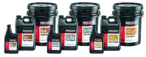 Ridgid 41600 Dark Thread Cutting Oil - 5 Gallon for Metalworking, Pipe Threading & Lubrication | High-Performance Cutting Fluid for Industrial & DIY Use