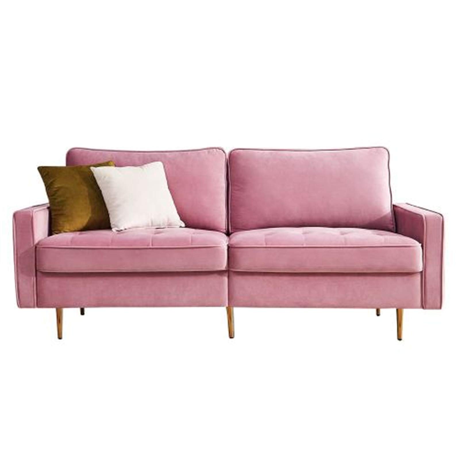 Modern Velvet Fabric Sofa Bed - 71