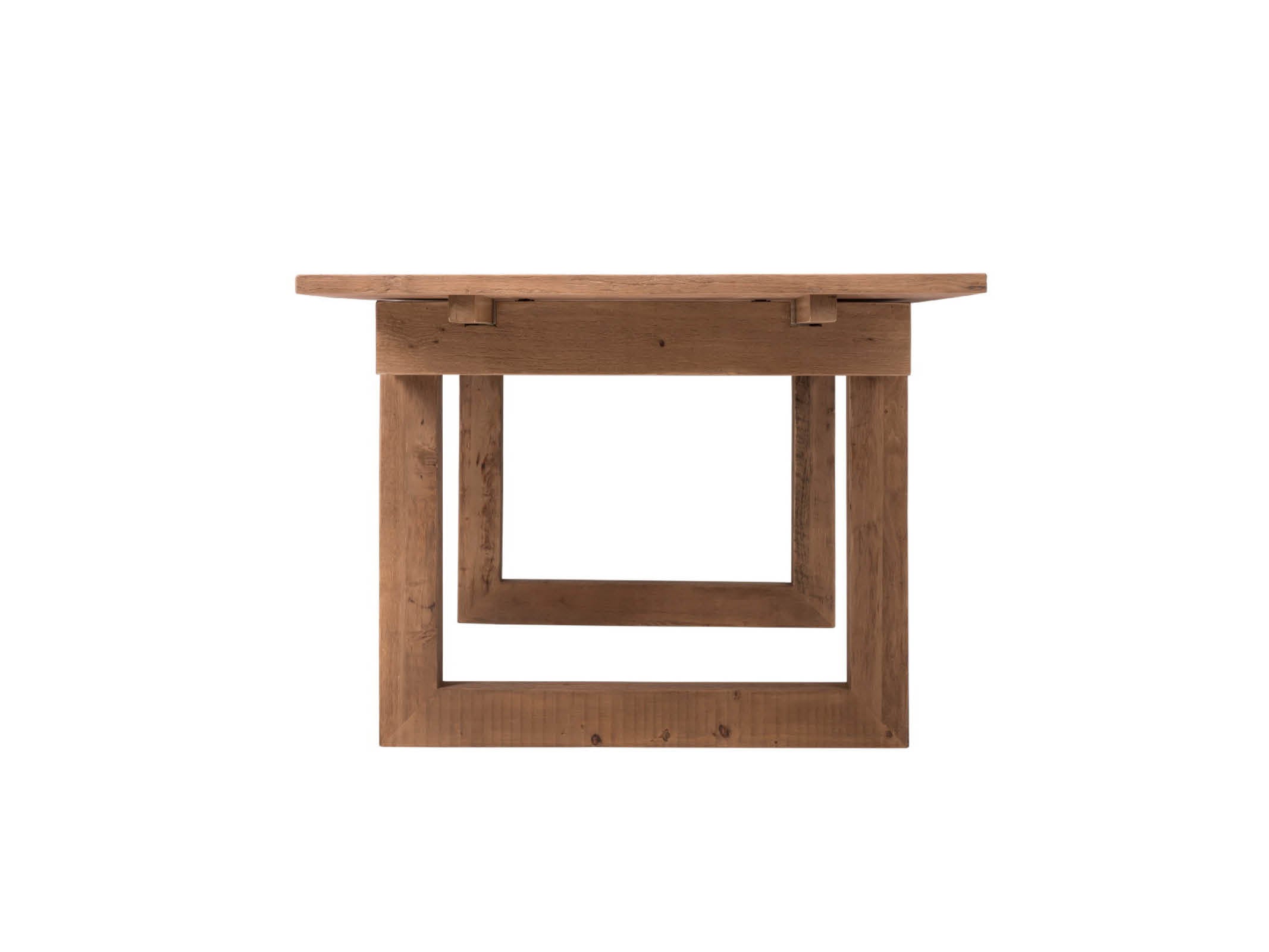 Modern Causeway Dining Table - Solid Wood Kitchen Table for 6-8 People, Farmhouse Style Dining Room Furniture - Perfect for Family Gatherings & Dinner Parties