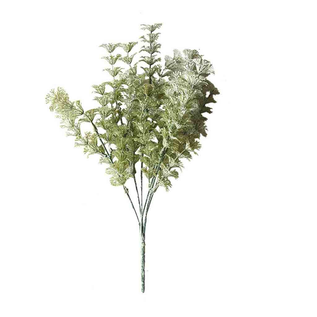 Artificial White Hydrangea Silk Flower Spray - Lambs Ear Wedding Decor, Home Leaf Arrangement for Centerpieces, Bouquets & Table Settings (Green, One Size) - Perfect for Weddings, Home Decor & Event Styling
