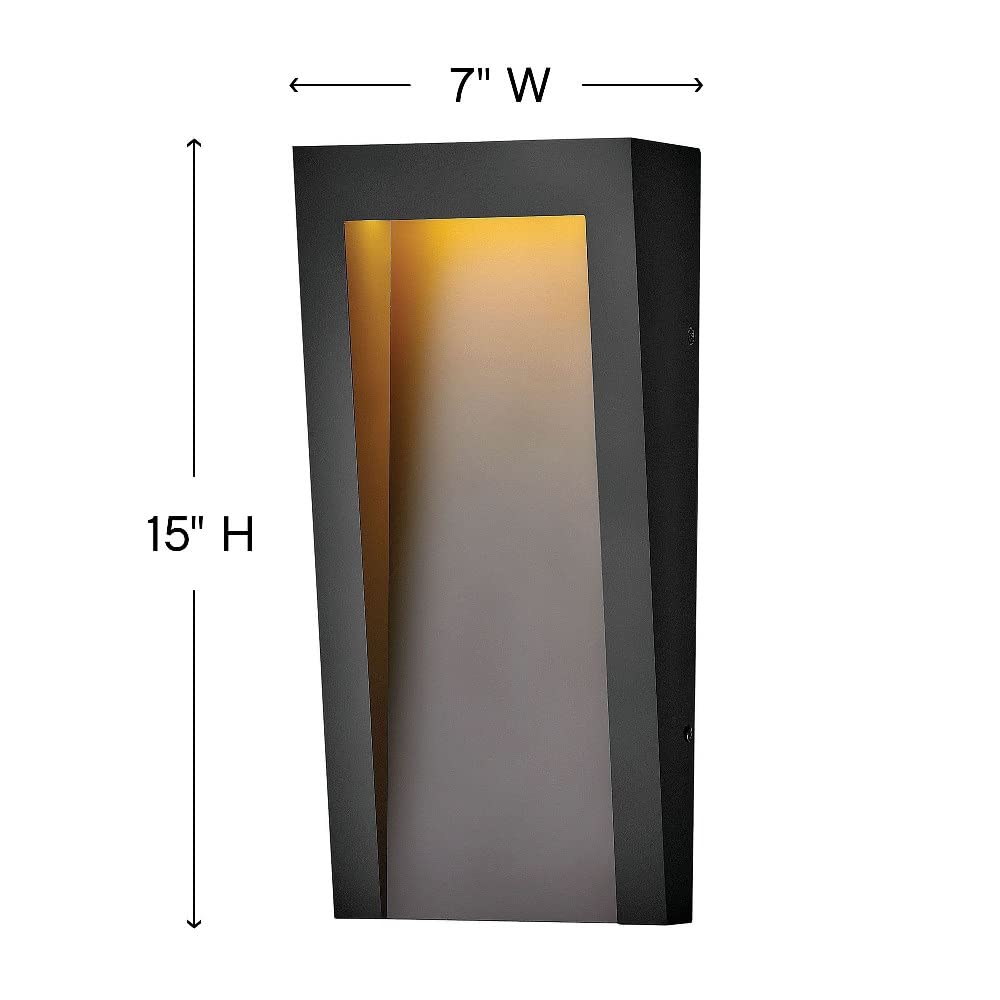 8W LED Modern Outdoor Wall Lantern - 7