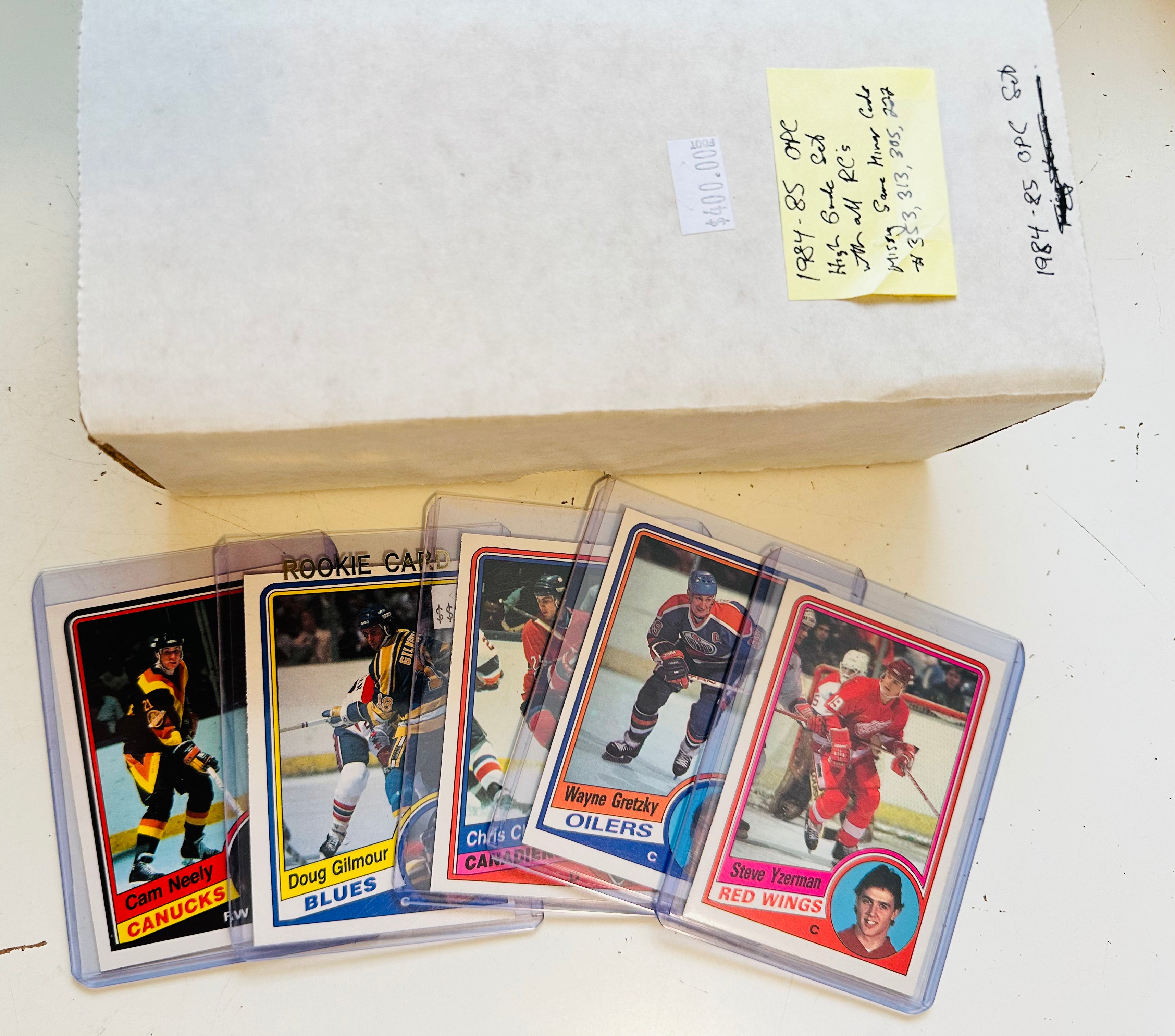 1984-85 OPC Hockey Cards Near Complete Set - High Grade EX/NM Condition - Perfect for Collectors, Display & Investment