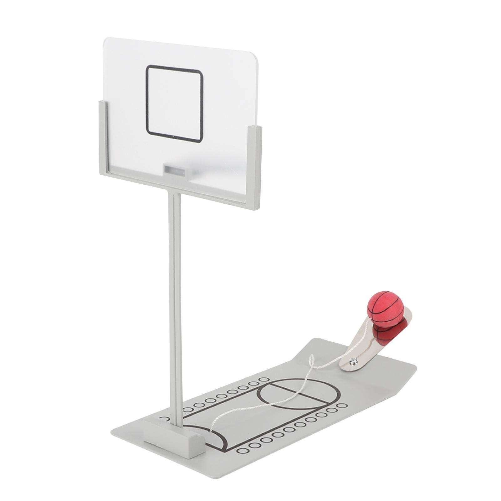Mini Desktop Basketball Game Set - Fun Tabletop Basketball Toy for Office & Home Decor - Perfect Gift for Basketball Lovers - Great for Stress Relief, Office Breaks & Game Room Decor