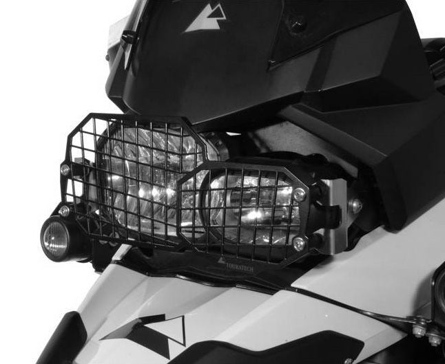 Touratech Quick Release Stainless Steel Luggage Rack for BMW F800GS, F700GS, F650GS2 Adventure Motorcycles - Perfect for Long-Distance Touring & Off-Road Adventures