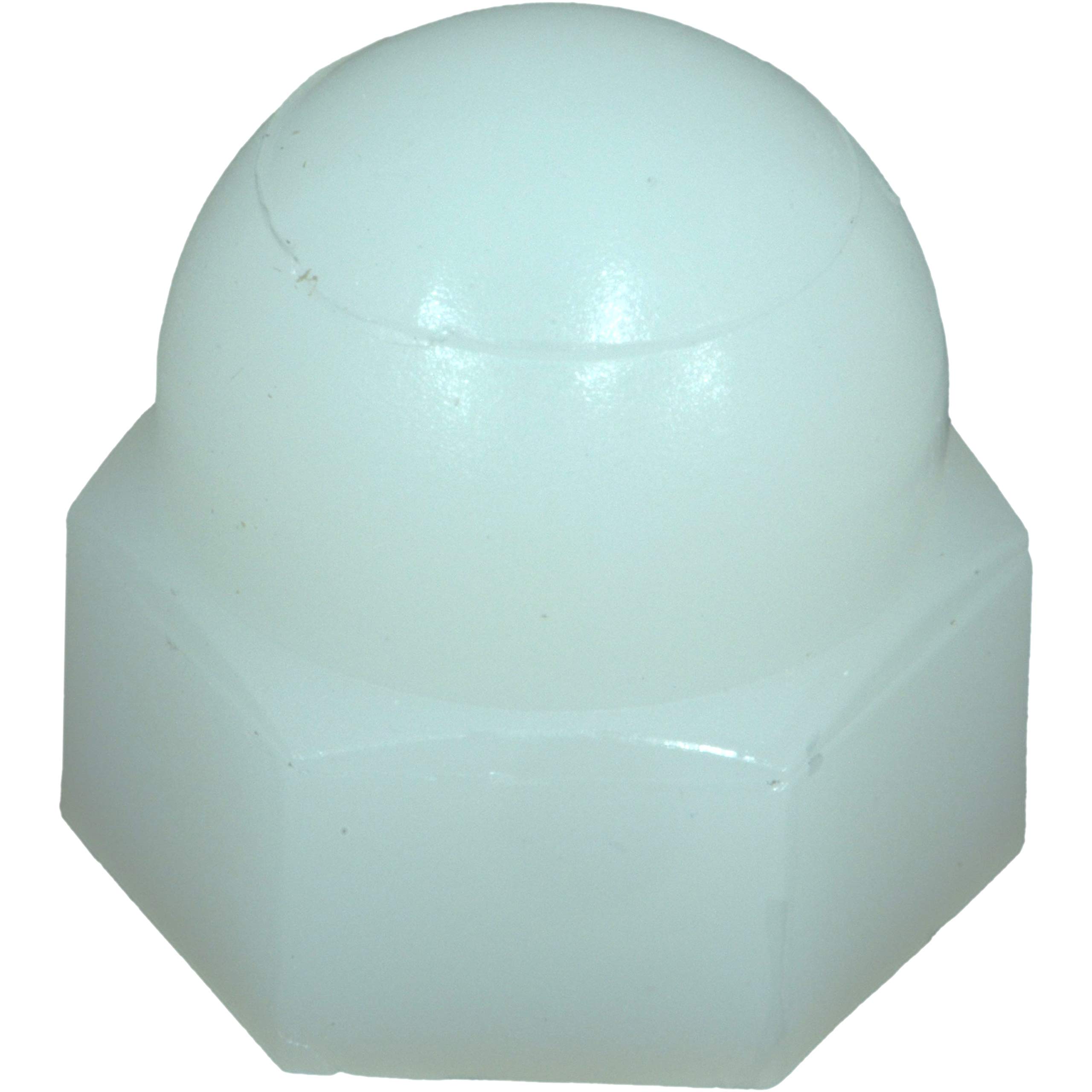 1/4-20 Cap Nuts (Pack of 10) - Stainless Steel Hex Nuts for Furniture, Machinery & DIY Projects