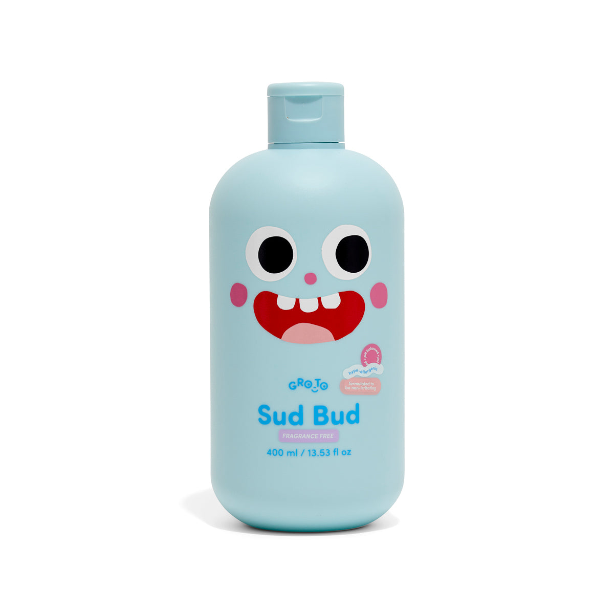 Sud Bud Fragrance Free - Hypoallergenic & Gentle for Sensitive Skin - Perfect for Daily Use & Travel