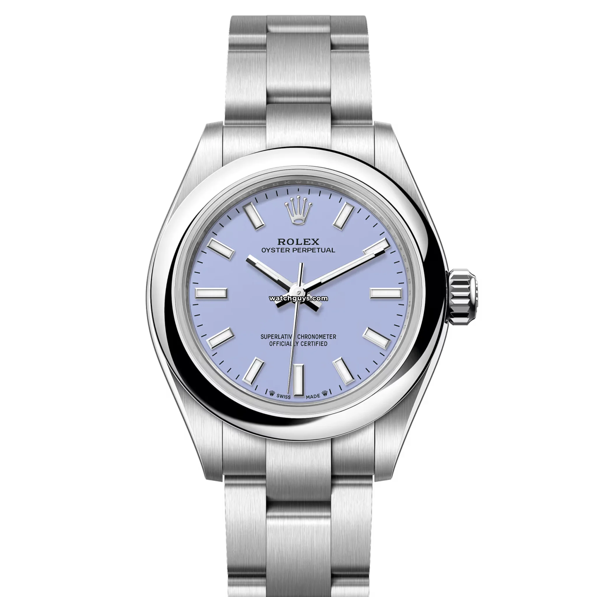 Rolex Oyster Perpetual 276200 Lavender Dial 31mm Stainless Steel Watch - Luxury Timepiece for Women, Perfect for Business, Gifts & Special Occasions