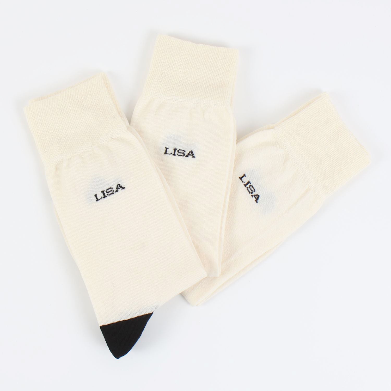 Personalized Women's Socks - 3 Pairs Custom Name Socks for Gifts, Christmas, Birthday - Cozy & Comfortable for Daily Wear, Workout, and Home Relaxation