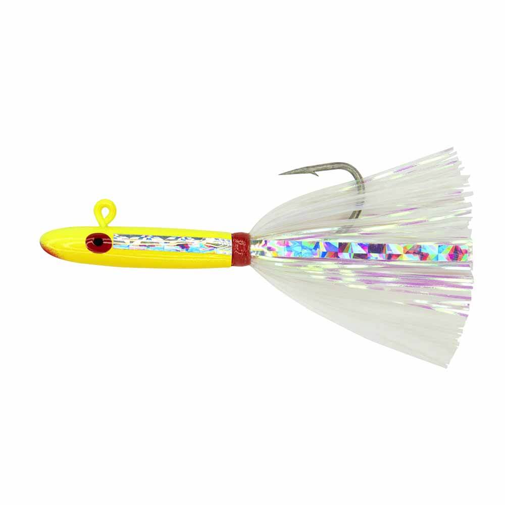 Tsunami 3/8OZ Glass Minnow Jig - Premium Saltwater Fishing Lure for Trout, Bass & Walleye - Perfect for Inshore & Offshore Fishing Trips