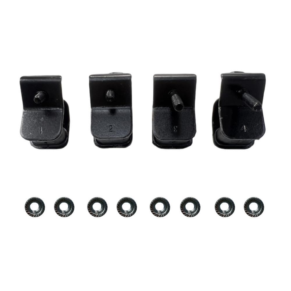 Predator 3500-Watt Super Quiet Inverter Generator Anti-Vibration Mounts & Nuts Kit - Reduce Noise & Stabilize for Camping, RV, Home Backup Power
