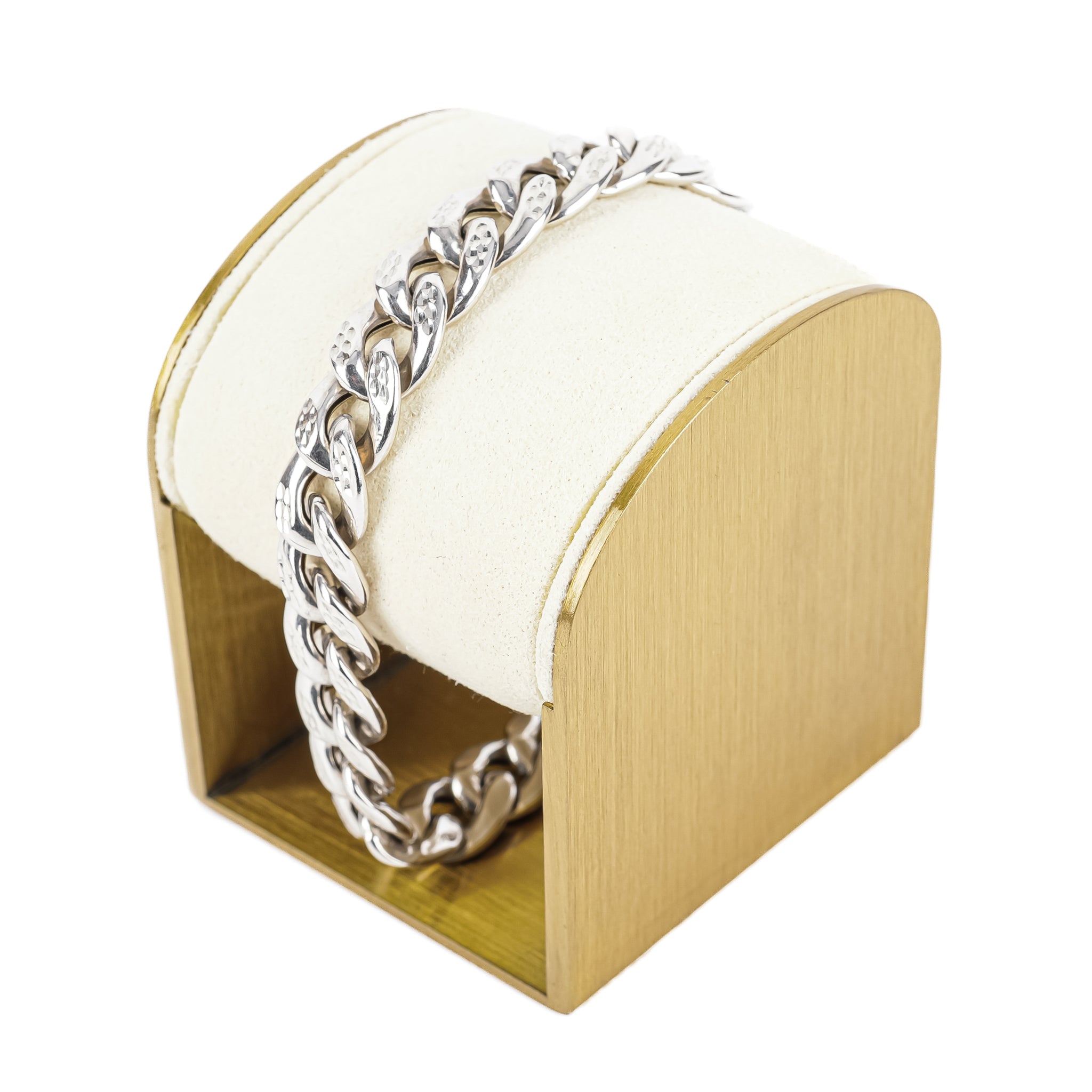Sterling Silver Cuban Link Bracelet for Men - Durable 925 Silver Chain Bracelet - Perfect for Gifts, Parties, and Everyday Wear