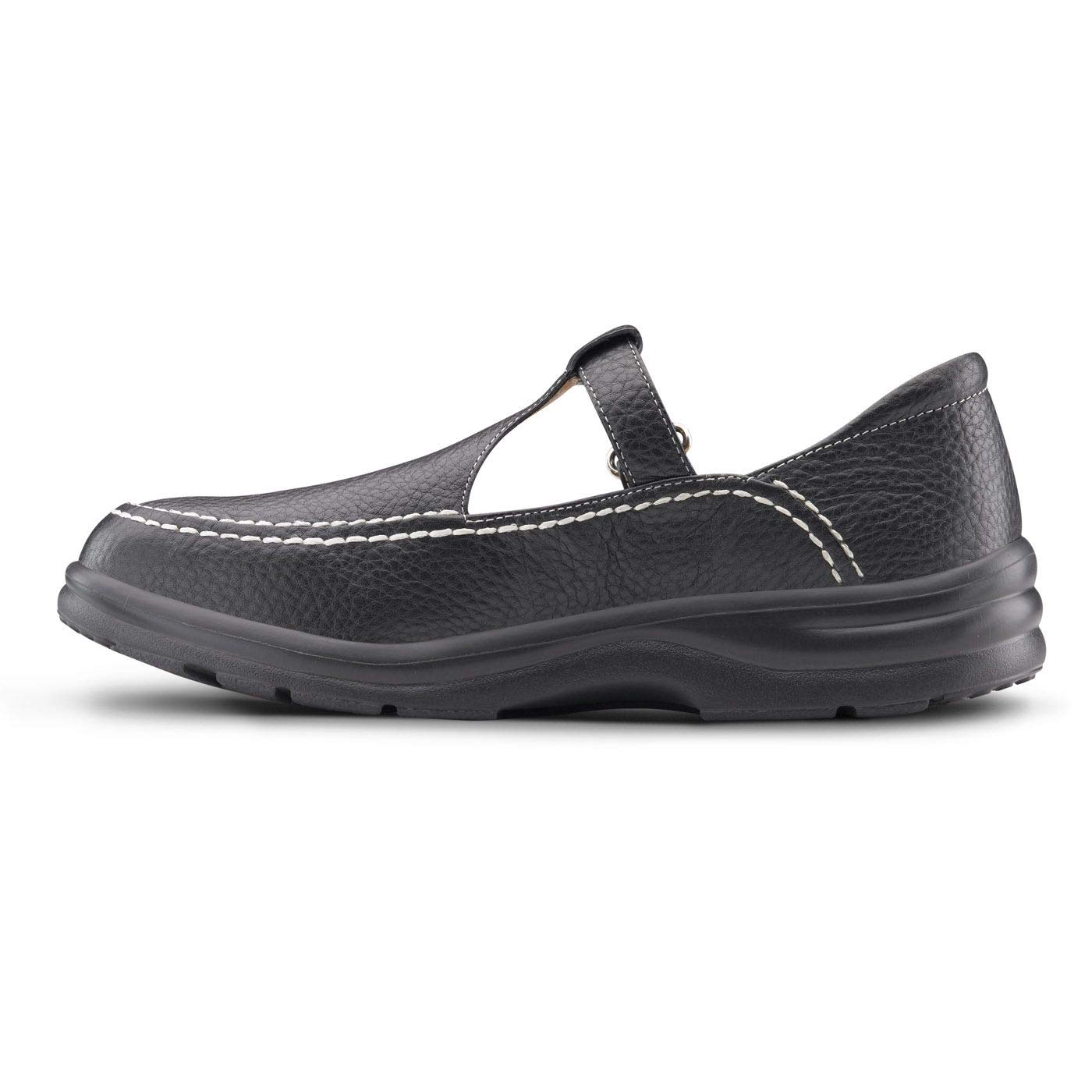 Dr. Comfort Lu Lu Mary Jane Women's Diabetic Dress Shoes with Gel Insoles - Leather Orthopedic Comfort Shoes for Swollen Feet & Diabetes - Perfect for Work, Church & Special Occasions