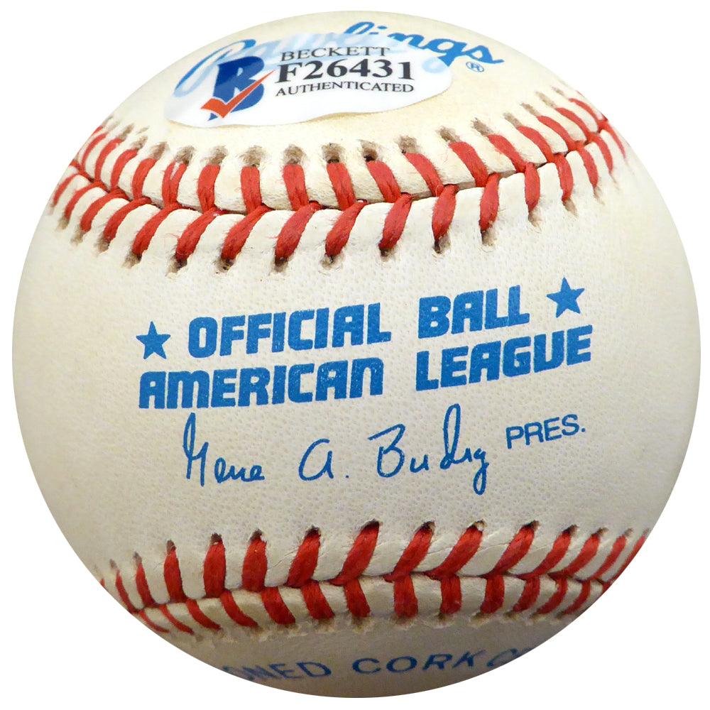 Allie Clark Autographed Official AL Baseball - New York Yankees Memorabilia with Beckett BAS #F26431 COA - Perfect for Yankees Fans, Sports Collectors & Gift Giving