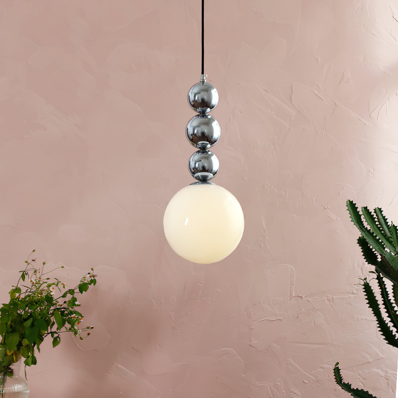 Handmade Creative Gourd-Shaped Glass Pendant Light - Perfect for Boho Home Decor, Living Room, Bedroom & Dining Room Lighting