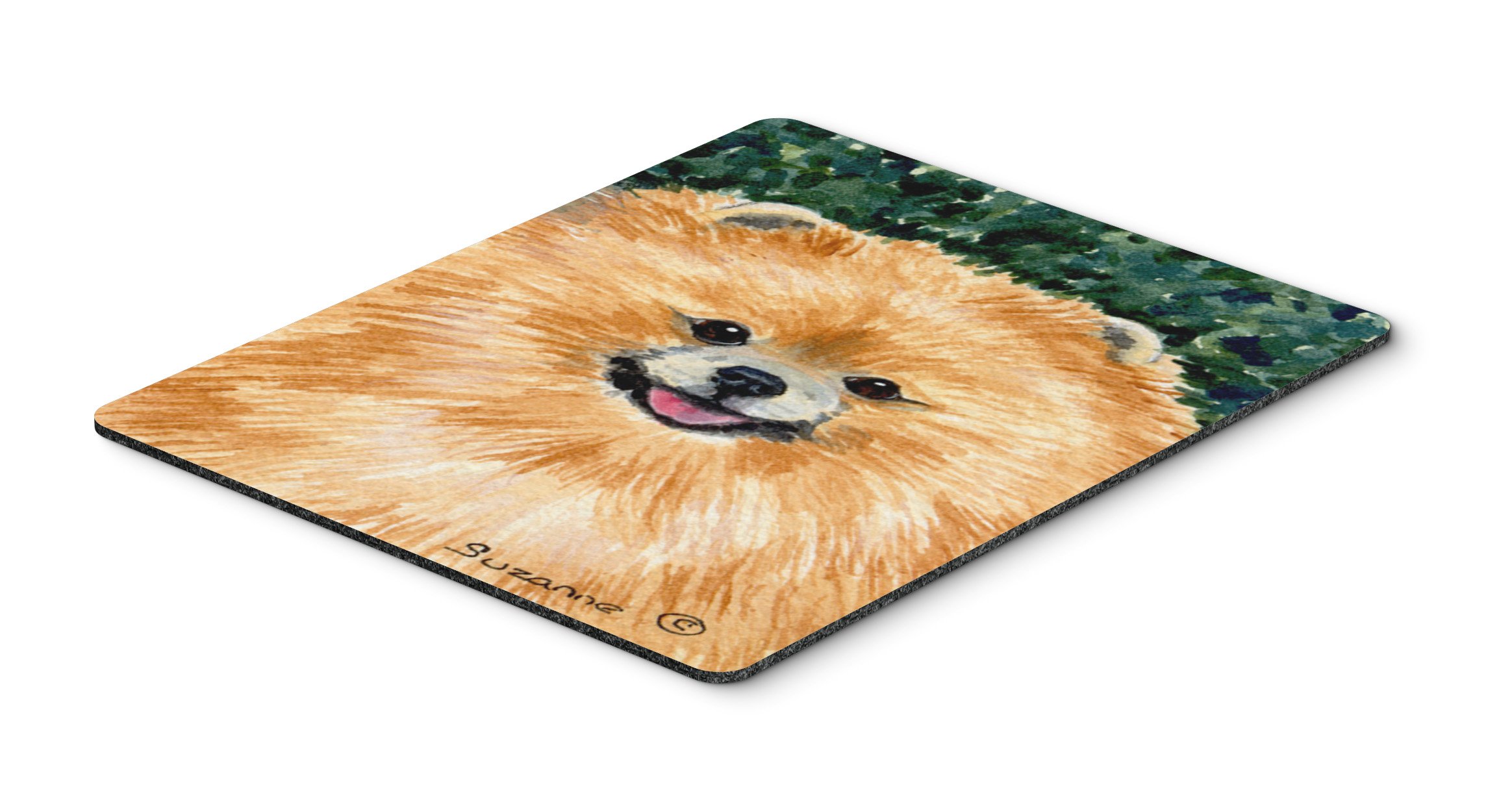 Pomeranian Mouse Pad & Hot Pad - Washable Large Mouse Mat for Home Office, Gaming, Computer & Laptop Use | Caroline's Treasures SS8725MP | Perfect Desk Accessory for Work, Study & Online Meetings