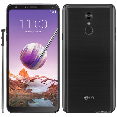 Unlocked LG Stylo 4+ 32GB Smartphone - Aurora Black - 6.2