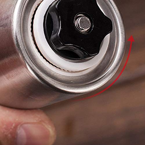 Portable Manual Coffee Grinder - Stainless Steel Hand Coffee Machine for Espresso, French Press & Travel | Perfect for Camping, Office & Home Brewing