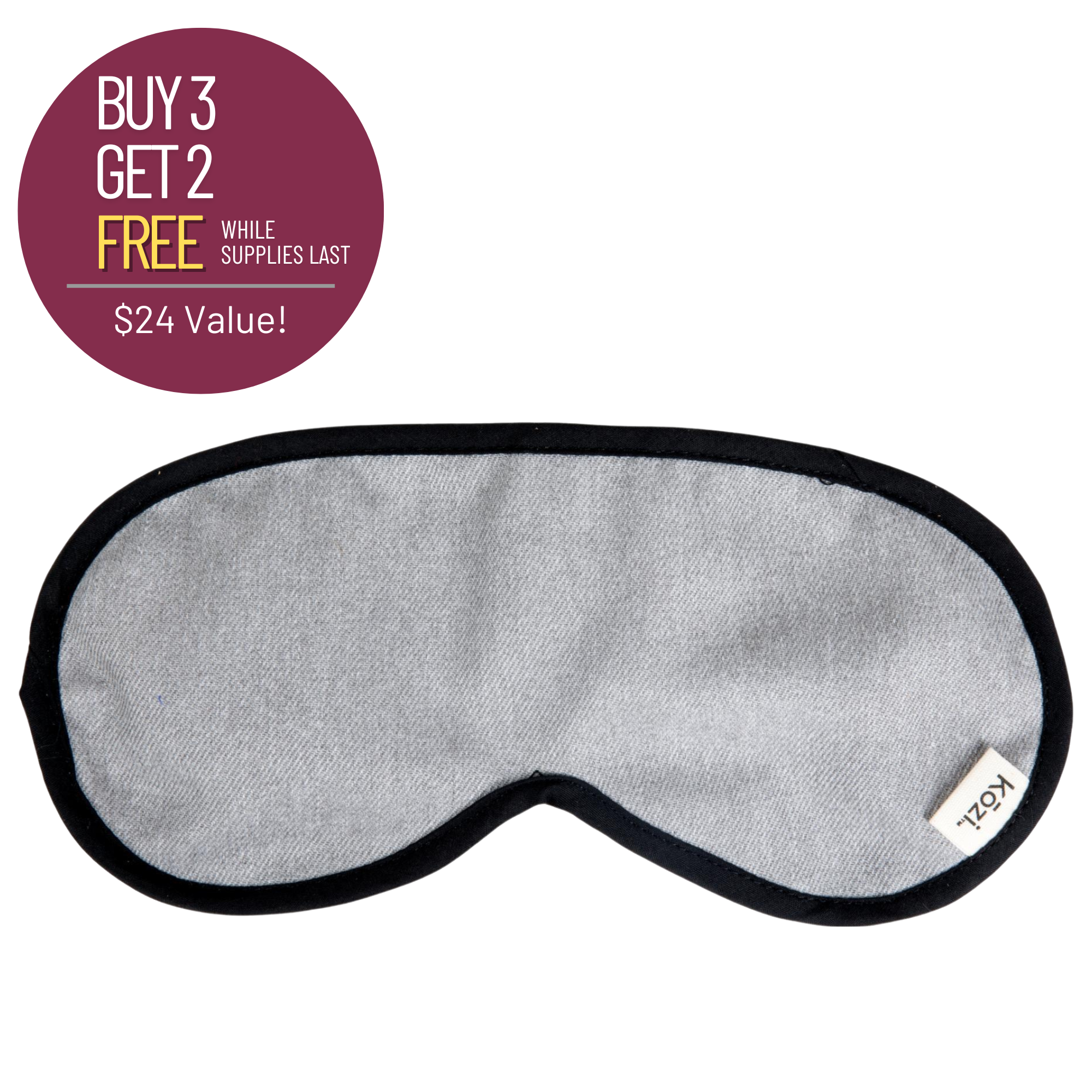 Kozi Restoring Eye Mask - Anti-Aging & Hydrating Under Eye Pads for Dark Circles & Puffiness - Buy 3 Get 2 Free - Perfect for Travel, Spa Days & Nighttime Skincare Routine