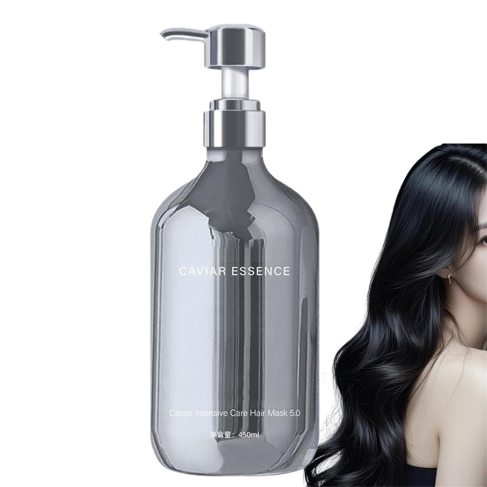 Premium Caviar Amino Acids Shampoo & Conditioner Set (450ml) - Hydrating, Smoothing & Nourishing Hair Treatment for Dry, Damaged Hair | Salon-Quality at Home | Perfect for Daily Hair Care & Post-Color Treatment