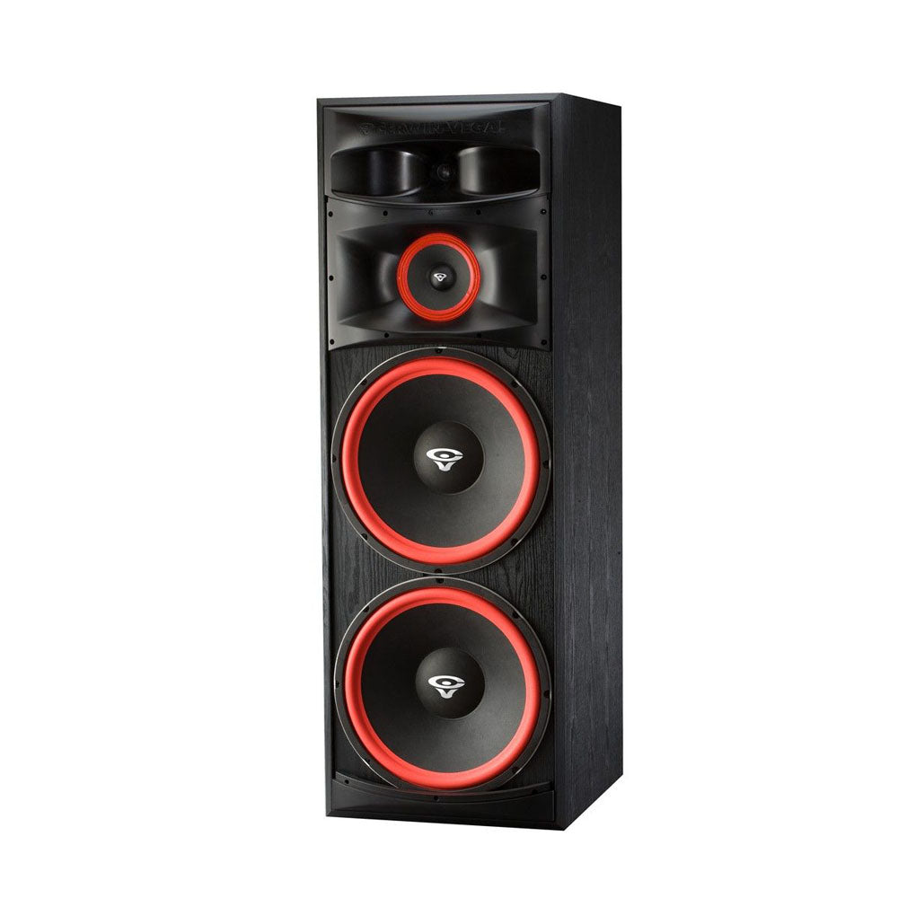Cerwin Vega XLS 215 Dual 15 Inch 3-Way Floorstanding Tower Speaker - High Power Home Audio System for Home Theater, Music Listening & Party Sound (Pair)