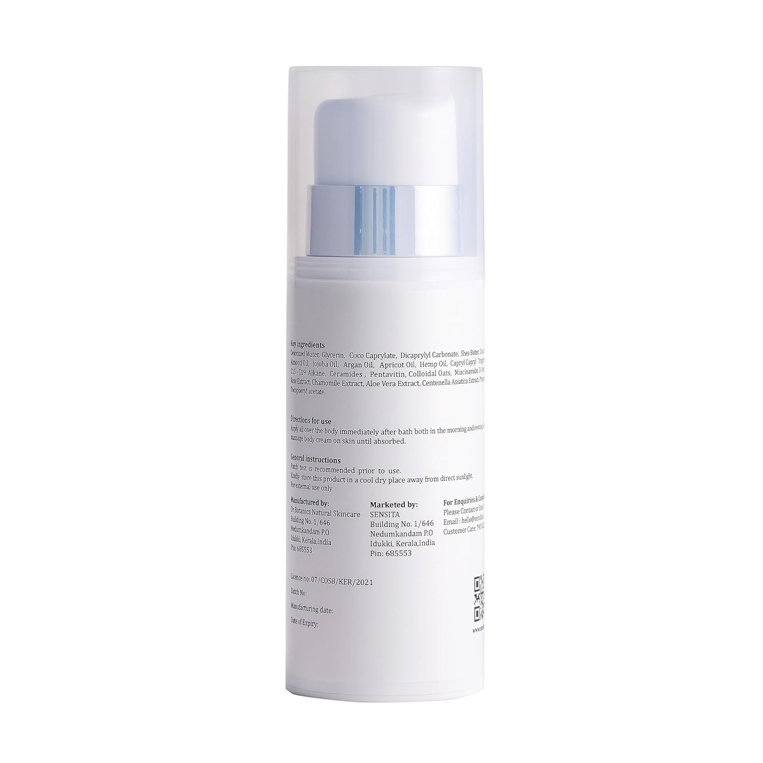 Barrier Repair Body Moisturizer for Dry & Sensitive Skin - 6.7oz | Intense Hydration & Skin Relief | Perfect for Post-Shower, Winter Care & Eczema-Prone Skin