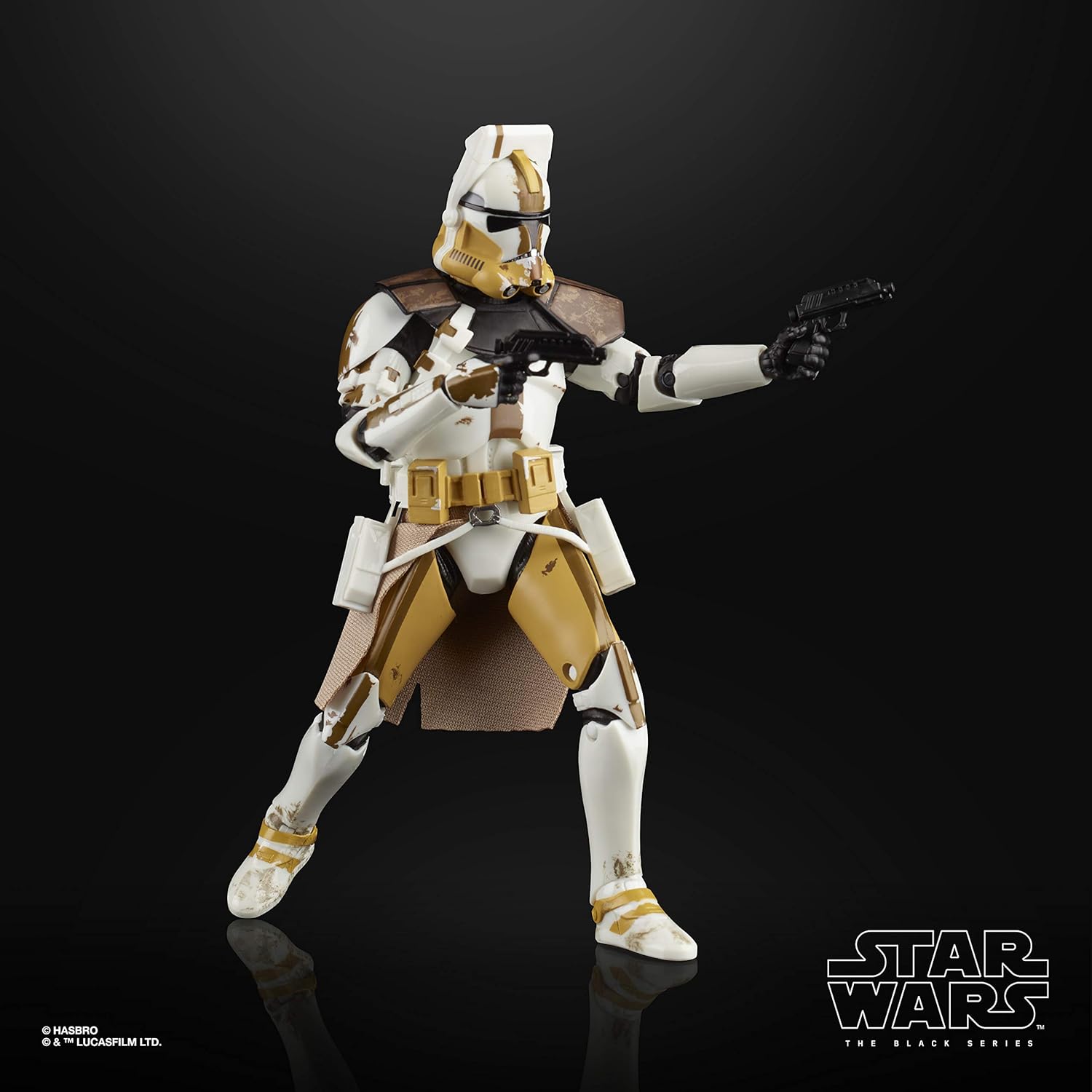 Star Wars The Black Series Clone Commander Bly 6-Inch Action Figure - The Clone Wars Collectible Toy for Fans & Display