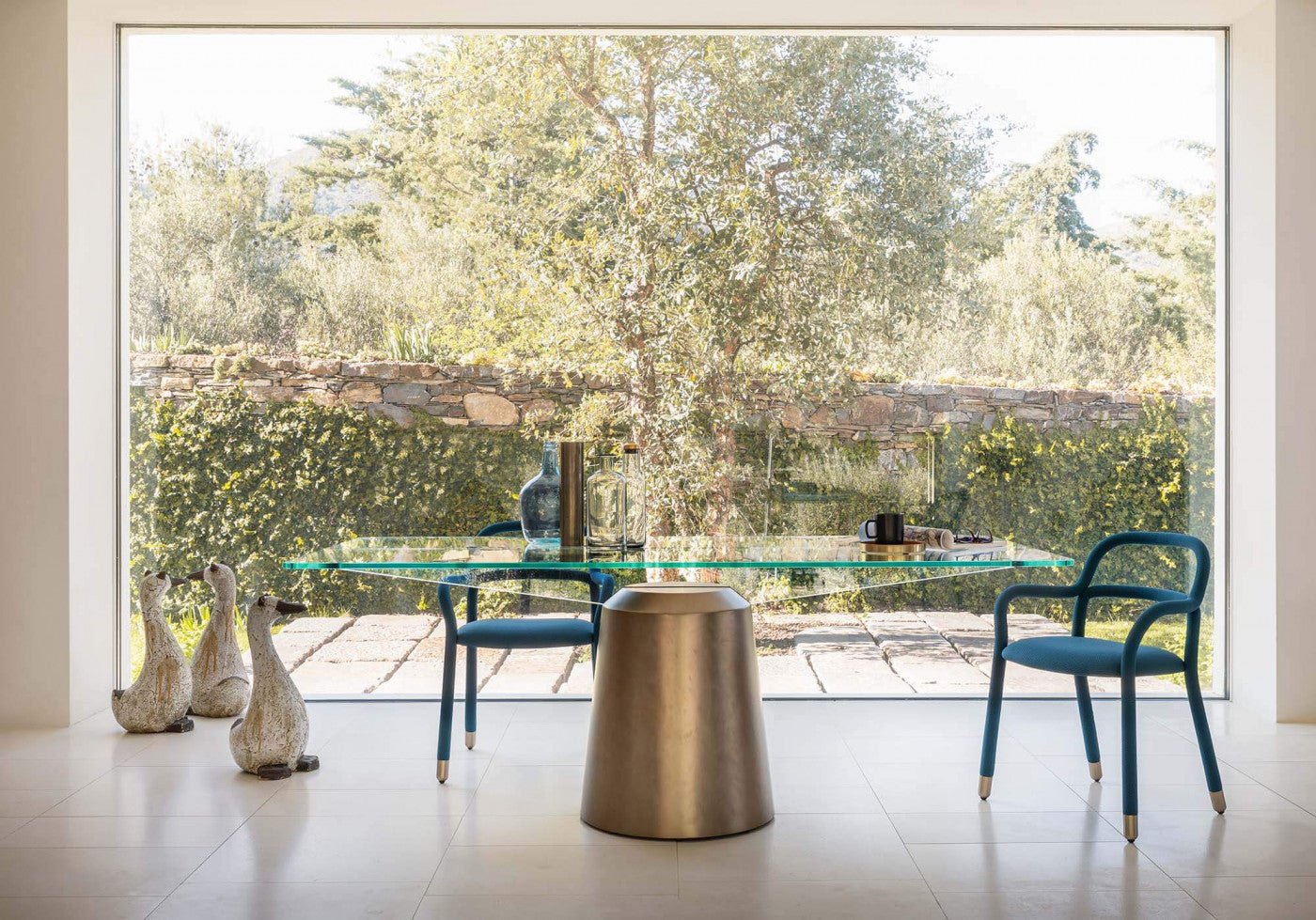 Midj Modern Spike Dining Table - Elegant & Durable for Kitchen, Dining Room & Small Space Gatherings