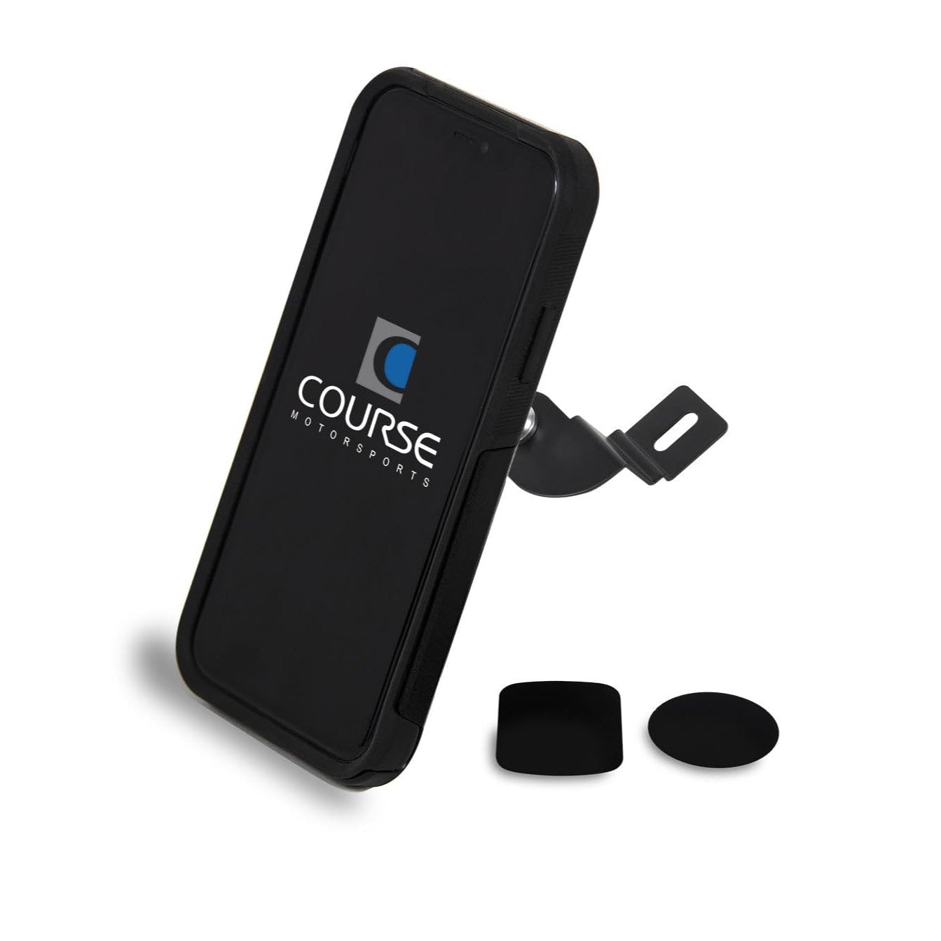 Course Motorsports Universal Phone Mount for Nissan 350Z (2002-2009) - Auto-Closing Charging Cradle (Tan) Right Side - Perfect for Hands-Free Navigation & Secure Driving