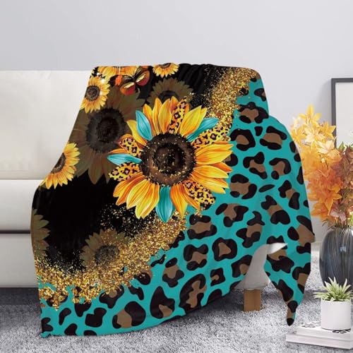 Sunflower Leopard Print
