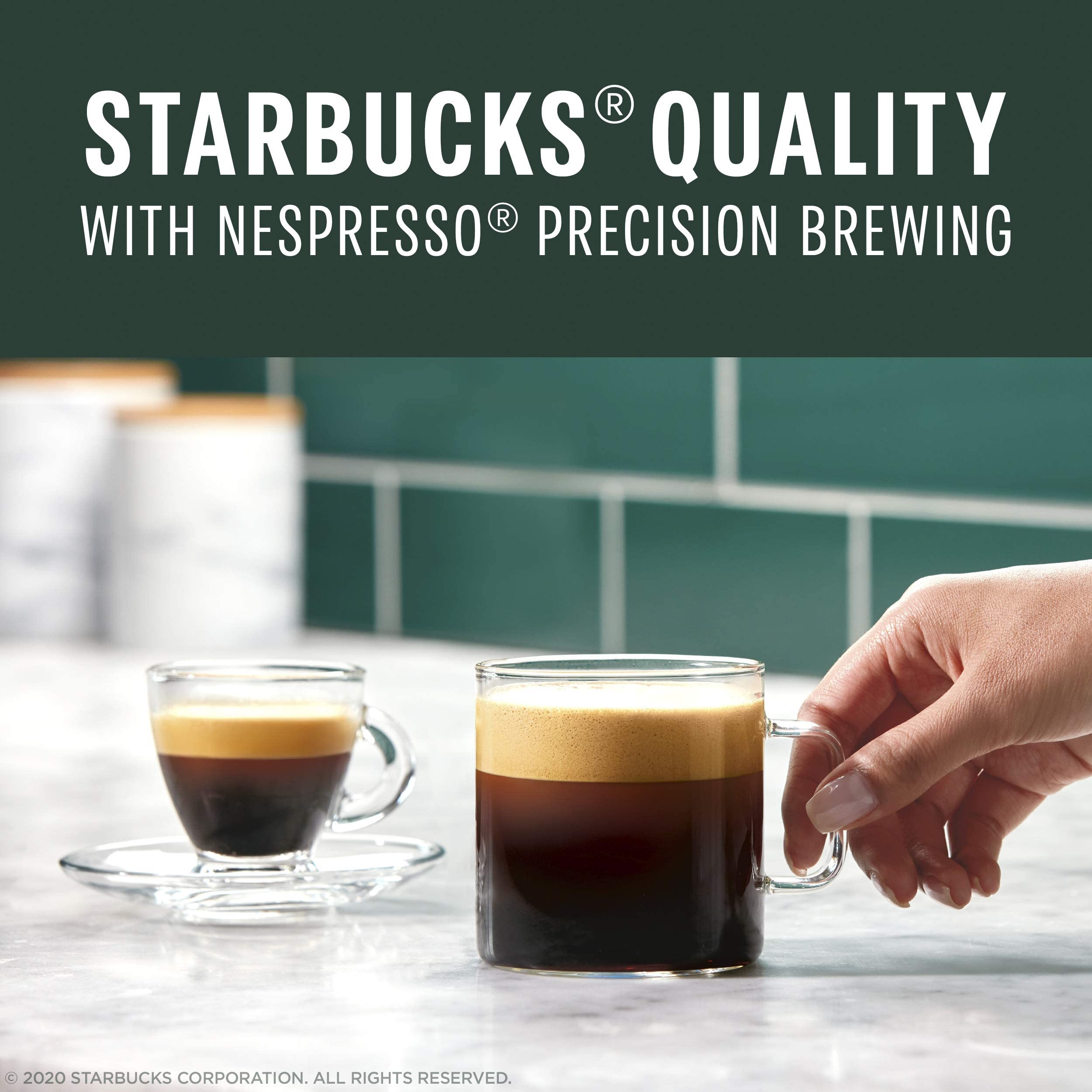 Starbucks by Nespresso Vertuo Variety Pack - 44 Coffee & Espresso Pods (7.8oz & 1.35oz) for Home, Office & Gifting | Compatible with Vertuo Machines