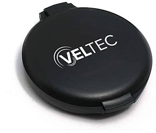 Professional Black Fingerprint Ink Pad for Notary, Security ID & Law Enforcement - Thumbprint Stamp Pad for Identification, Fingerprint Cards & Fingerprint Kit (Pack of 12) - Perfect for Document Authentication, Background Checks & Official Records