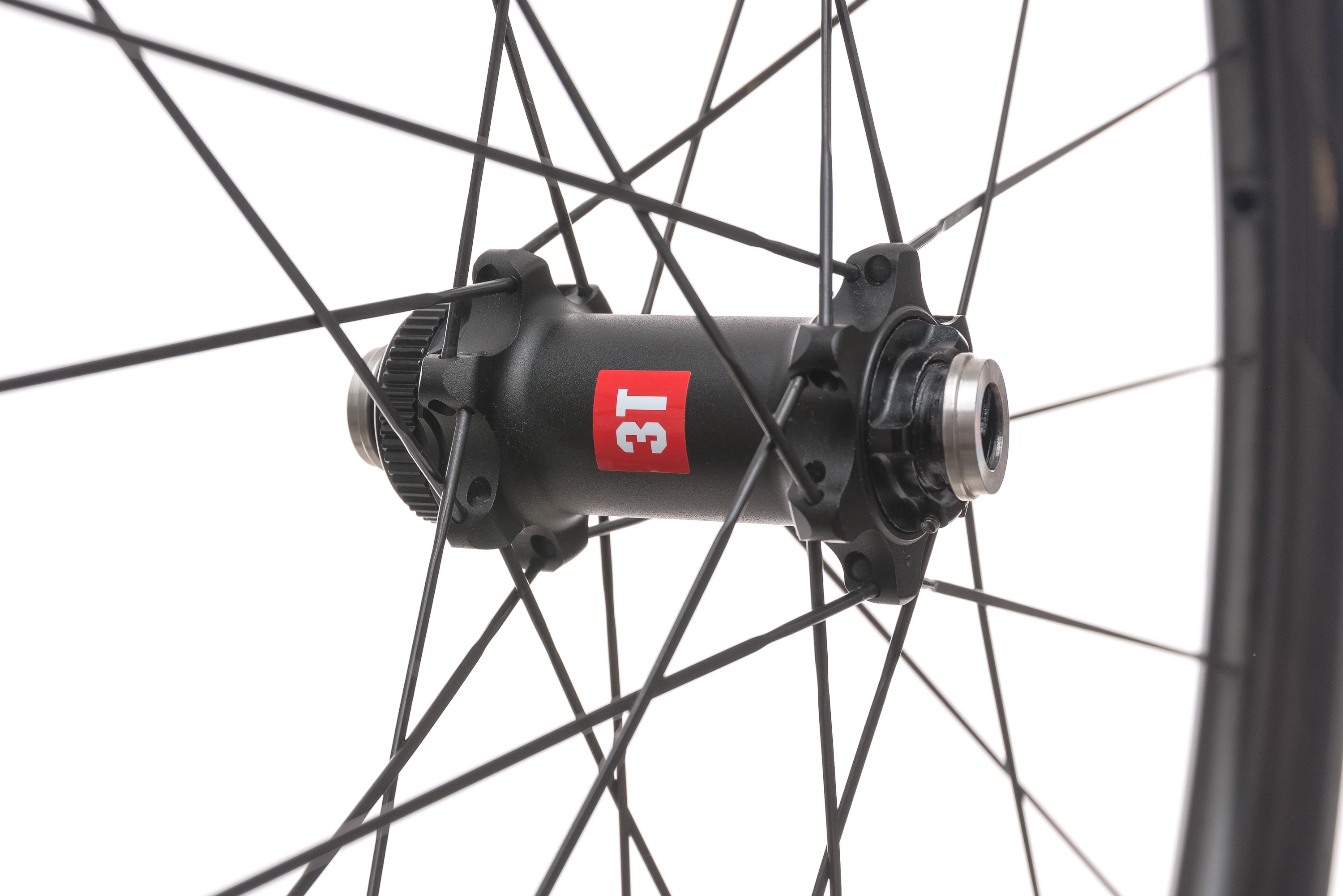 3T Discus C60 Team Stealth Carbon Clincher 700c Wheelset - Lightweight Aero Road Bike Wheels for Racing & Performance Cycling | Perfect for Triathlons & Competitive Road Races
