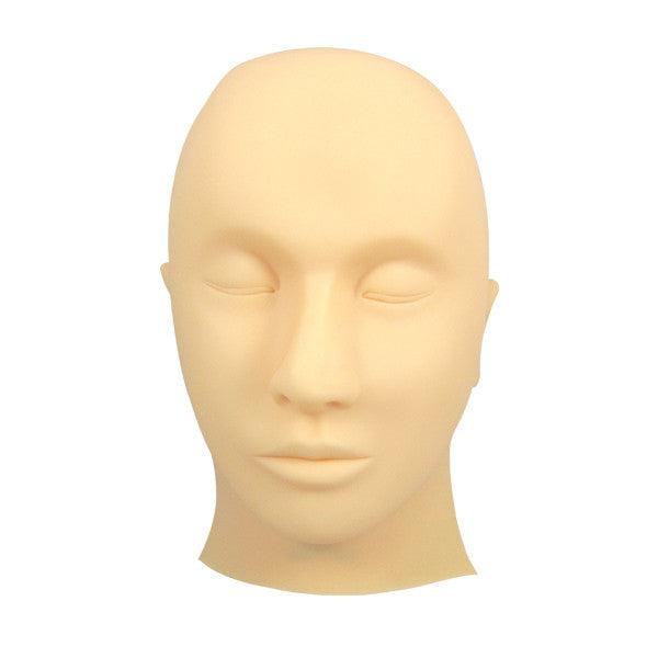 Professional Camera Ready Cosmetics Makeup Practice Head & Mask Set - Perfect for Makeup Artists, Students & Beauty Enthusiasts - Great for Practice, Training & Photography Sessions