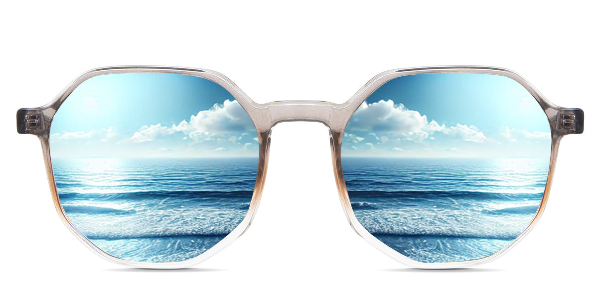 Kamila Women's Prescription Sunglasses - UV Protection, Polarized Lenses for Driving, Outdoor & Fashion Use