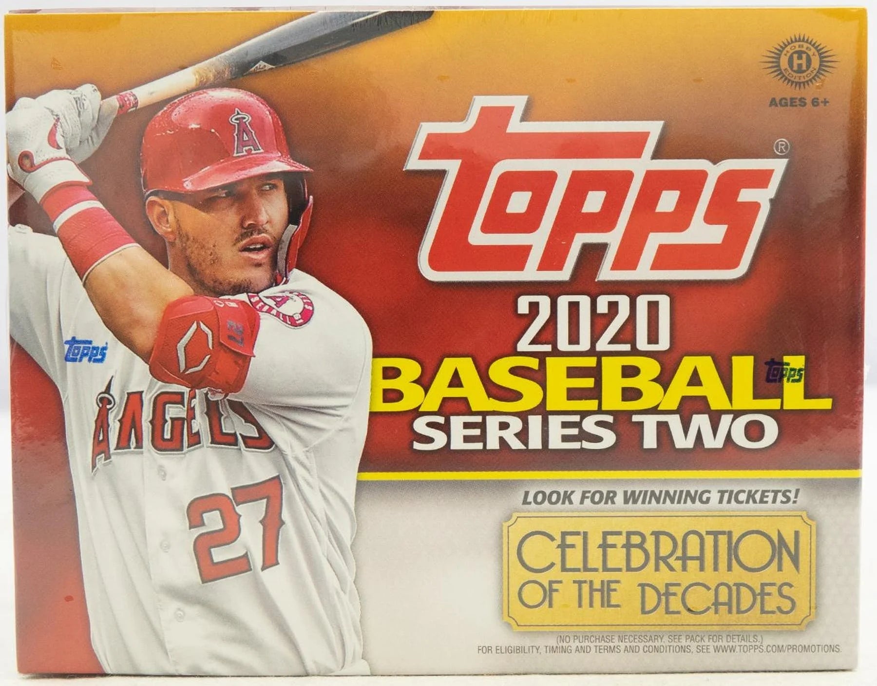 2020 Topps Series Two Jumbo Baseball Trading Cards Box - 500+ Cards for Collectors & Investors | Perfect for Sports Memorabilia Collections & Fantasy Baseball Enthusiasts